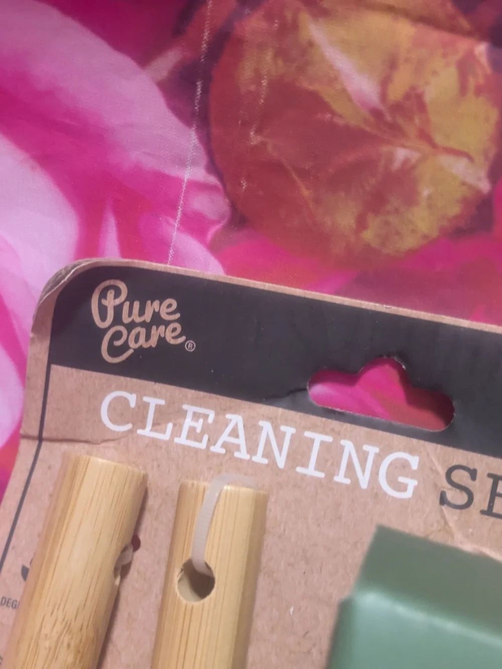 Live Green Sponge & Natural Fiber Cleaning Brushes - Brown